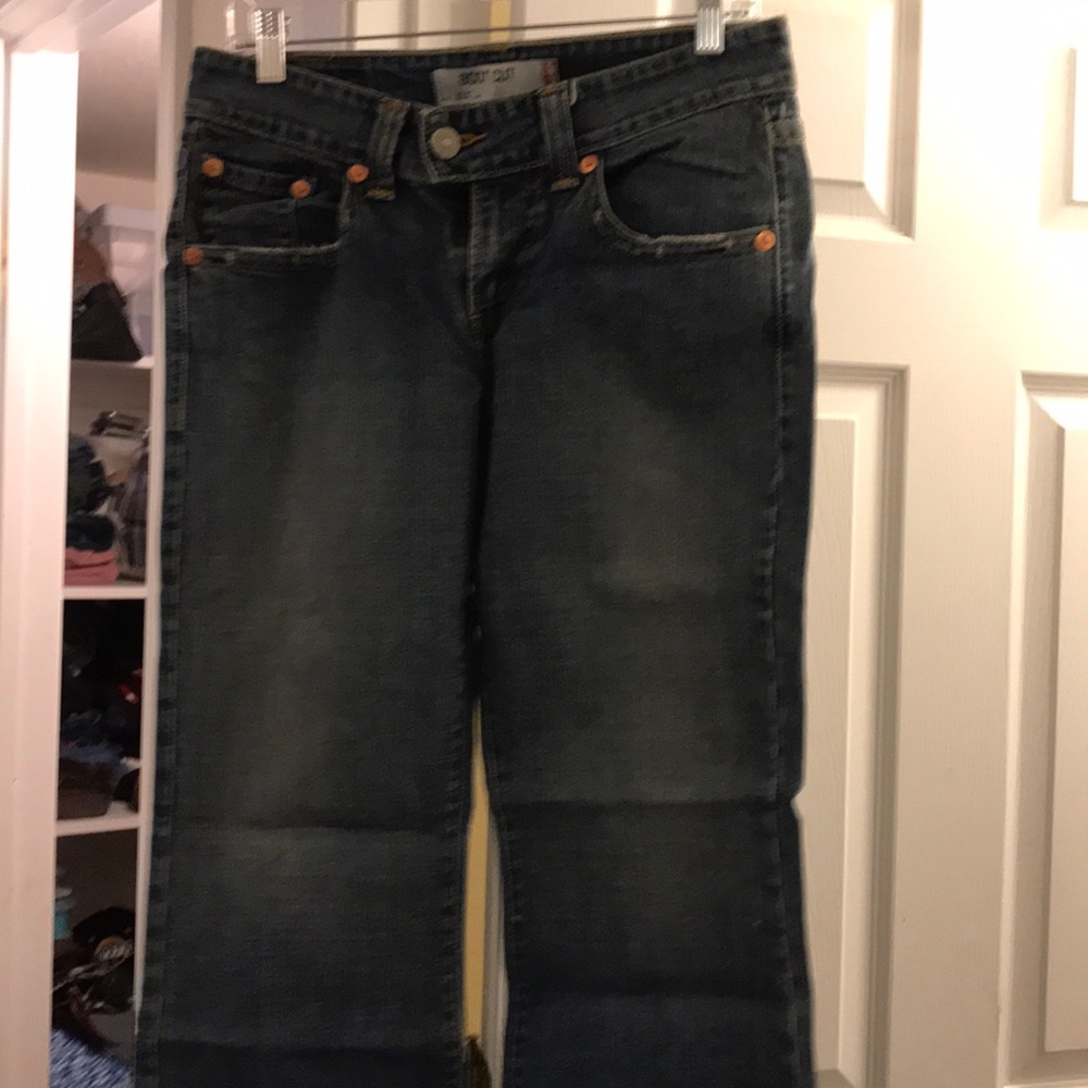 Gently used boot cut jeans